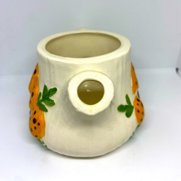 Vintage Arnel’s Mushrooms Cream and Sugar Set Ceramic Mushroom Creamer No Lid - Picture 9 of 14